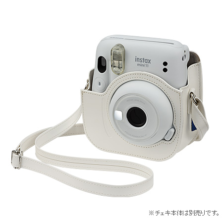 カメラケース（速写ケース） “チェキ” instax mini 11用 ホワイト