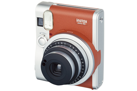 チェキ” instax mini 90 ネオクラシック ブラウン: インスタントカメラ 