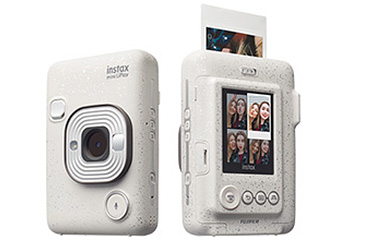 チェキ” INSTAX mini LiPlay ブラッシュゴールド | フジフイルムモール