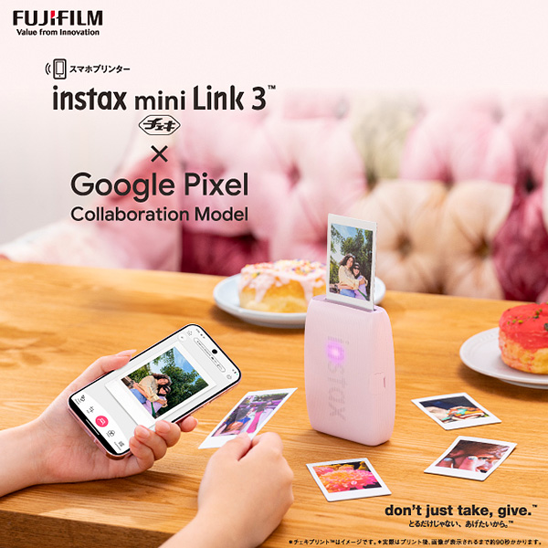 Google PixelŎBe摜instax mini Link 3ŊȒPɃvg