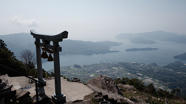 倉岳神社の天空の鳥居