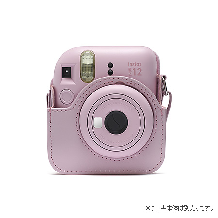カメラケース（速写ケース） “チェキ” INSTAX mini 12用 ピンク