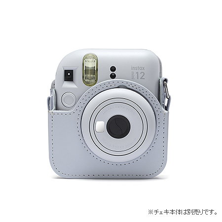 カメラケース（速写ケース） “チェキ” INSTAX mini 12用 ホワイト