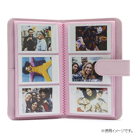 INSTAX mini 12 アルバム108（チェキ用フィルム108枚収納）ピンク