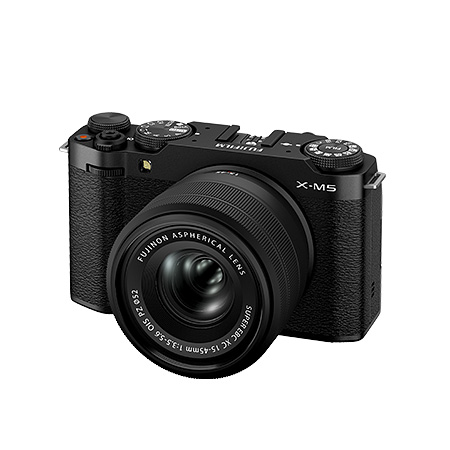 FUJIFILM X-M5 / XC15-45mmF3.5-5.6 OIS PZレンズキット ブラック