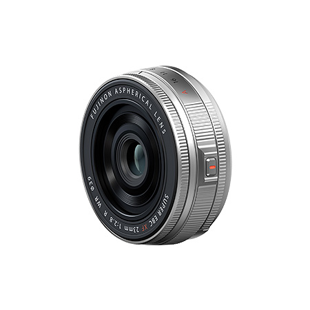 フジノンレンズ XF23mmF2.8 R WR シルバー