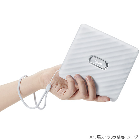 スマートフォン用プリンター “チェキ” instax Link WIDE アッシュホワイト+チェキワイド用フィルム1パック