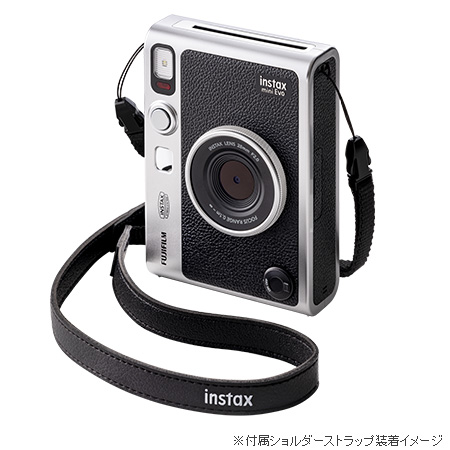 “チェキ” instax mini Evo ブラック+チェキ専用フィルム1パック