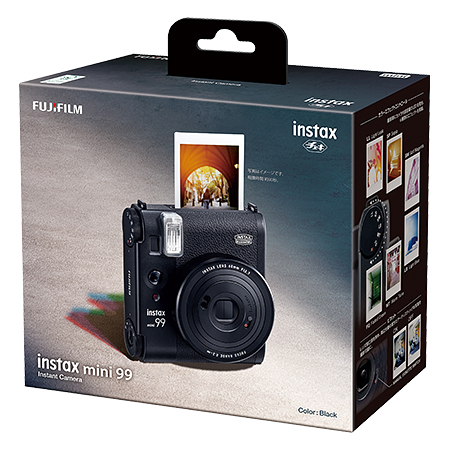 “チェキ” instax mini 99 ブラック+チェキ専用フィルム1パック
