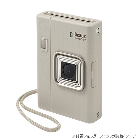 “チェキ” instax mini LiPlay+ サンドベージュ