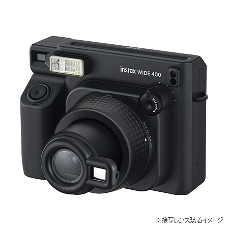 “チェキ” instax WIDE 400 JET BLACK