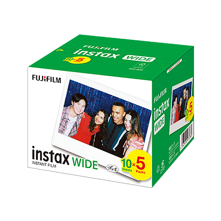 インスタントカラーフィルム INSTAX WIDE 5パック | フジフイルムモール