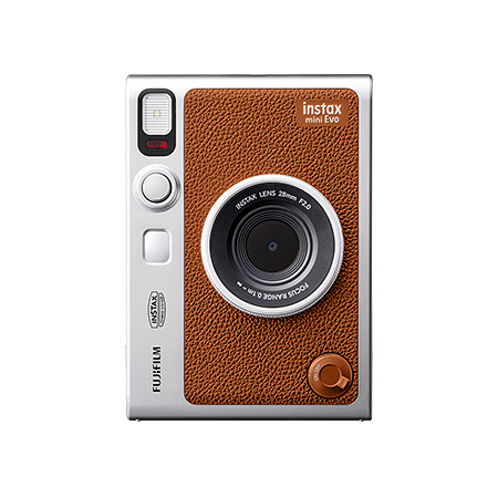 チェキ” INSTAX mini Evo ブラウン | フジフイルムモール