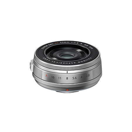 フジノンレンズ XF23mmF2.8 R WR シルバー