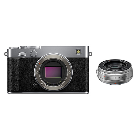 FUJIFILM X-E5 / XF23mmF2.8 R WRレンズキット シルバー