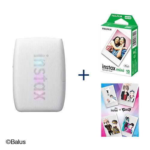 スマホプリンター “チェキ” instax mini Link 3 クレイホワイト