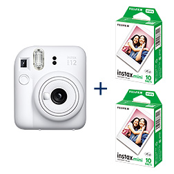 �g�`�F�L�h instax mini 12 �N���C�z���C�g�{�`�F�L��p�t�B����2�p�b�N