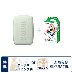 �y���Ԍ���Z�b�g�i�z�X�}�z�v�����^�[ �g�`�F�L�h instax mini Link 3 �Z�[�W�O���[��