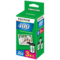 FUJIFILM 400 36���B�� 3�{�p�b�N