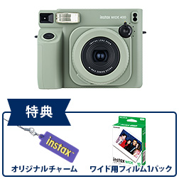 “チェキ” instax WIDE 400 GREEN
