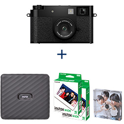 X-HF1 ブラック+Link WIDE モカグレイ