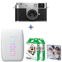 X-HF1 シルバー+Link3 クレイホワイト